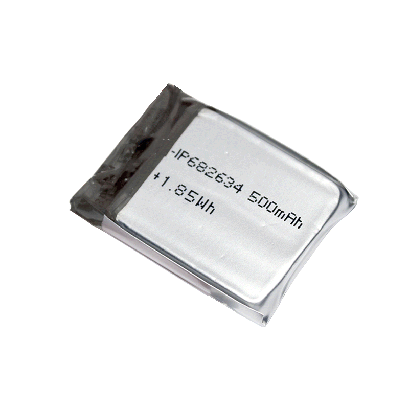 3.7V 500mAh 682634 移動支付終端聚合物鋰電池，鈷酸鋰材料