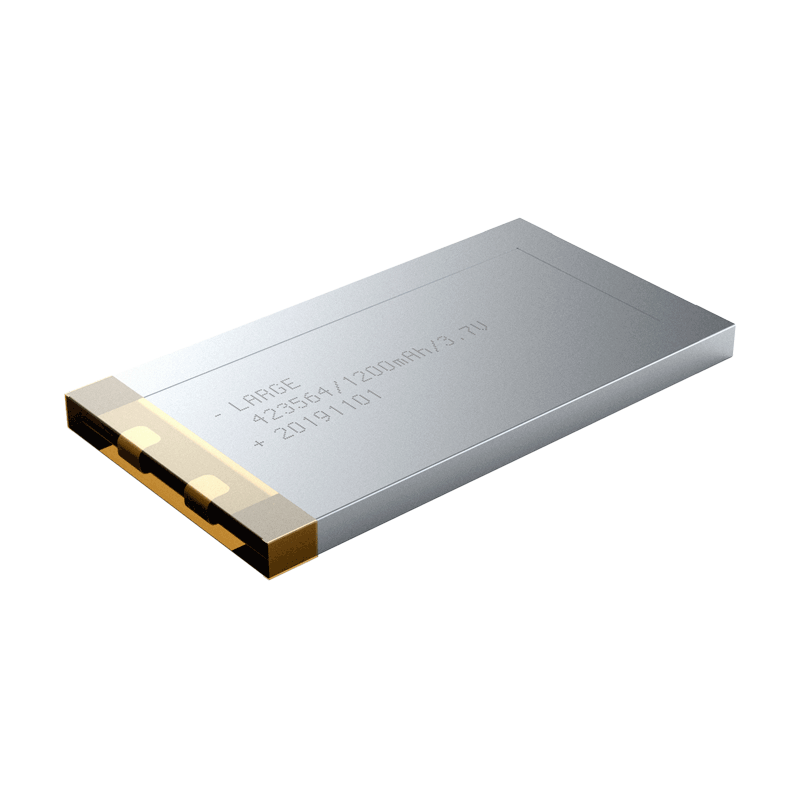 3.7V 1200mAh 血糖檢測儀聚合物鋰電池，三元材料